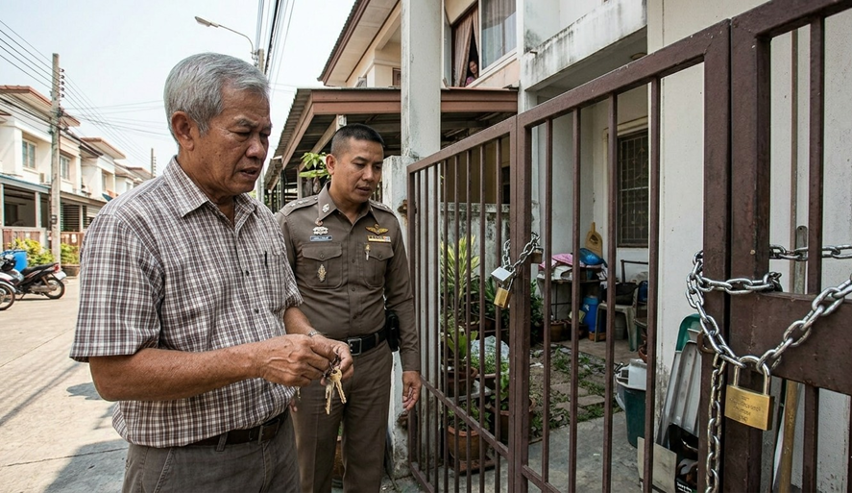 “เจ้าของบ้านตัวจริง… แต่กลับเข้าบ้านตัวเองไม่ได้”